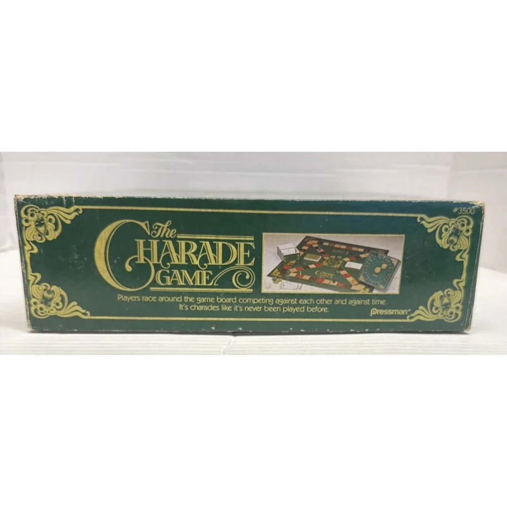 Pressman the CHARADE GAME 1984 vintage complete